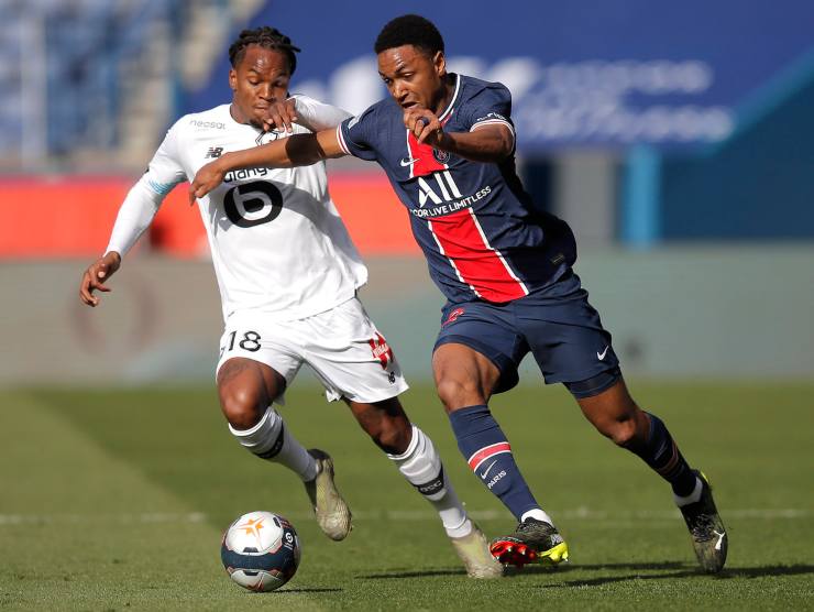 Diallo Psg - foto LaPresse