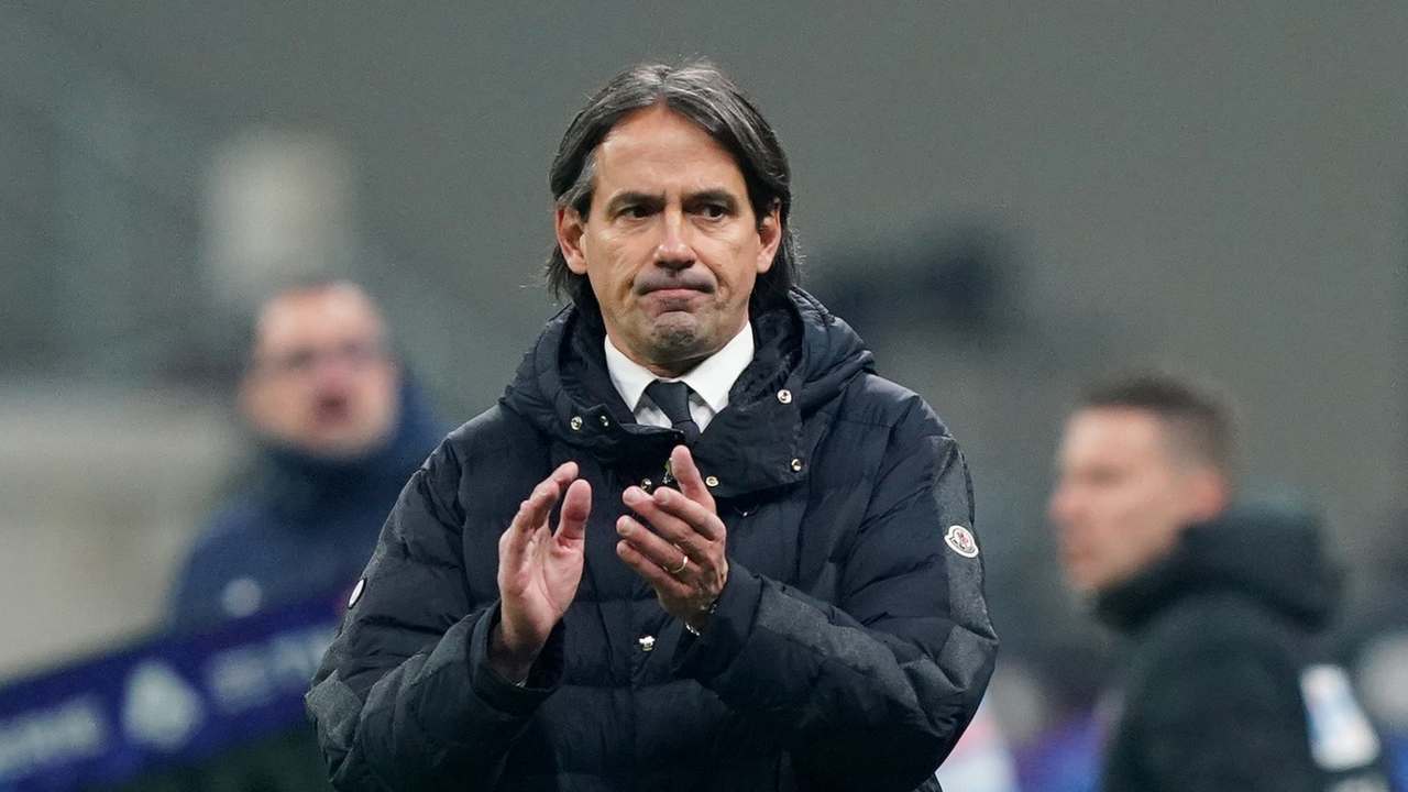 Inzaghi applaude - foto LaPresse