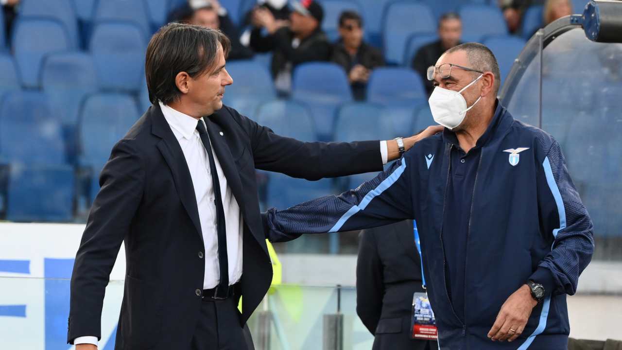 IInzaghi e Sarri - foto LaPresse