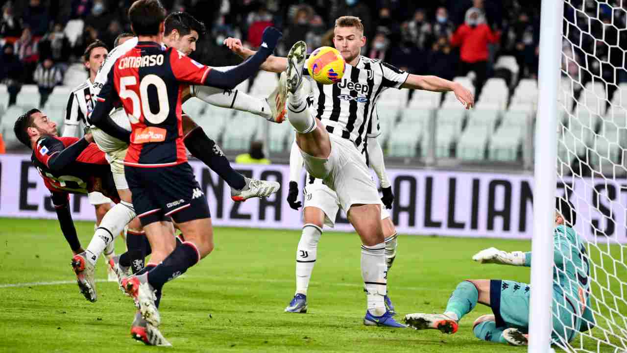 Juve in attacco - foto LaPresse