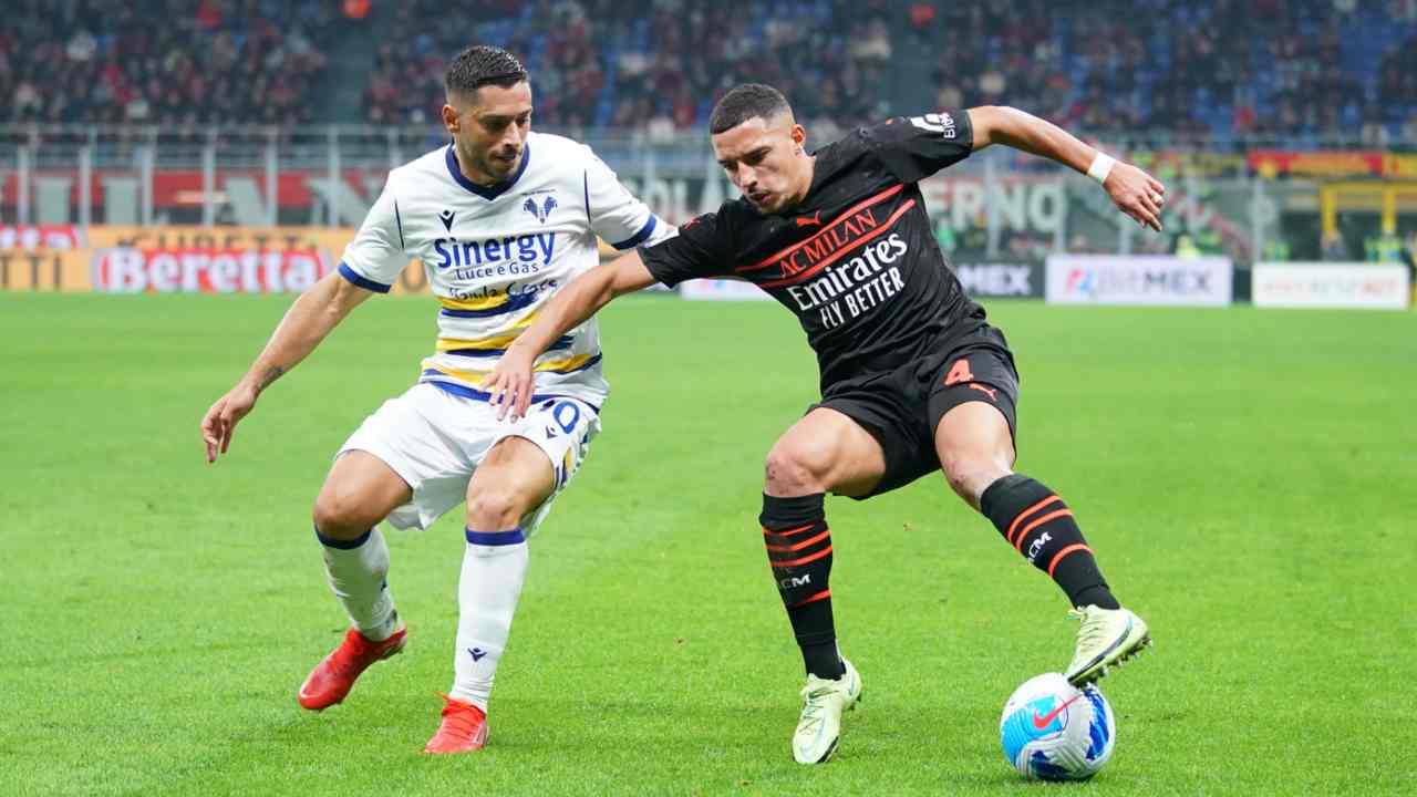 Milan-Verona - foto LaPresse