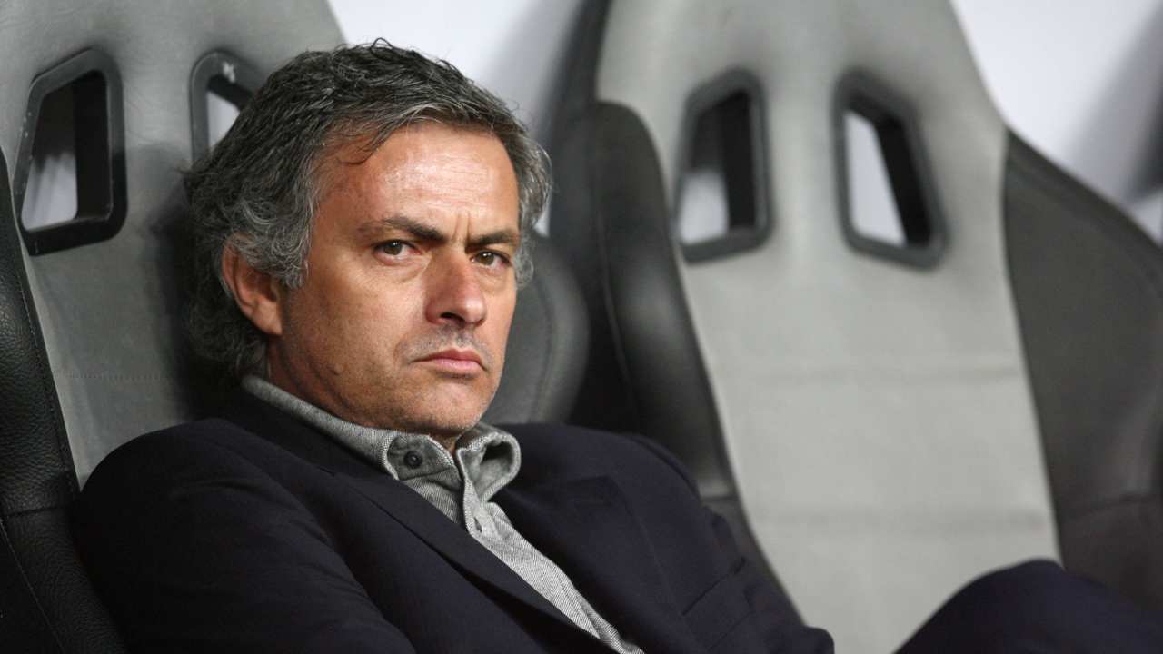 Mourinho arrabbiato - foto LaPresse