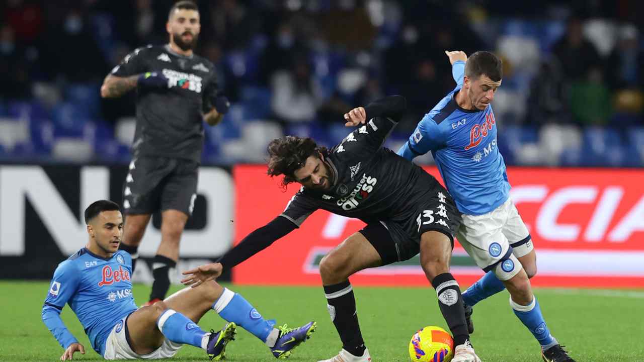 Napoli-Empoli - foto LaPresse