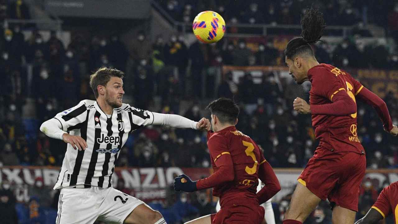 Roma-Juve foto LaPresse