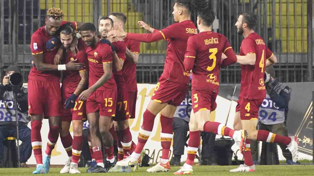 Roma a Empoli - foto LaPresse