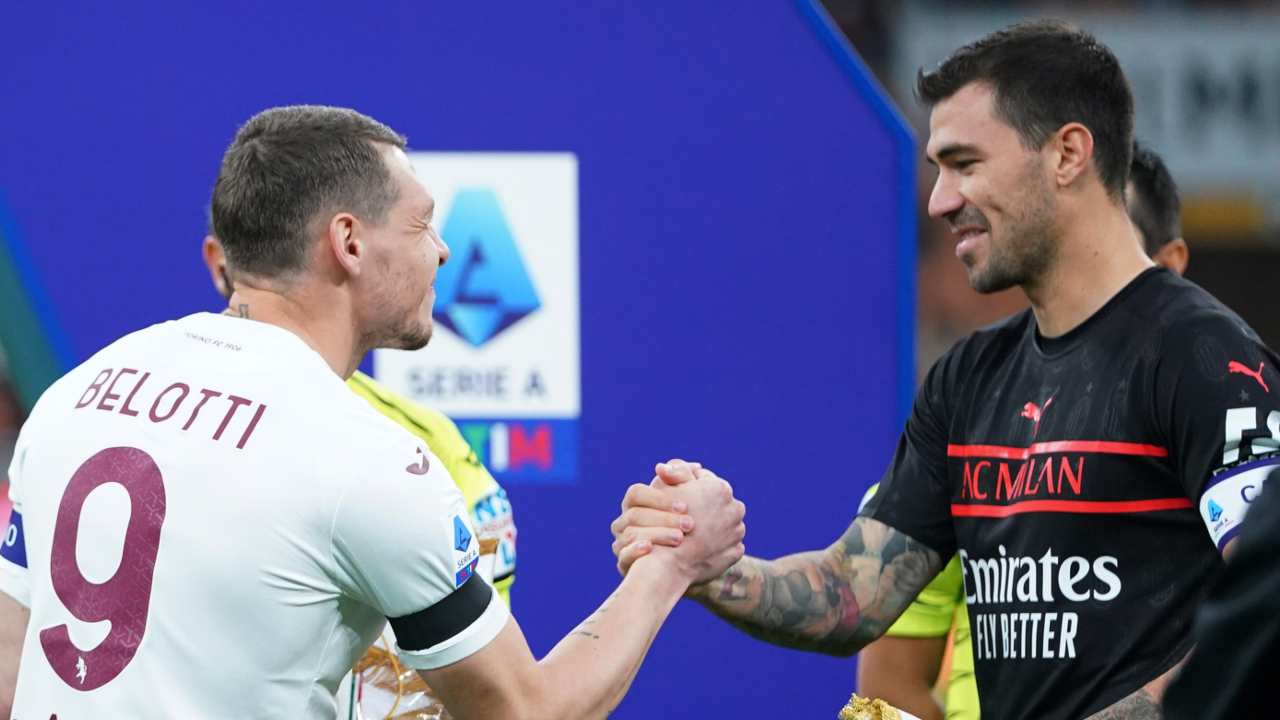 Romagnoli e Belotti - foto LaPresse