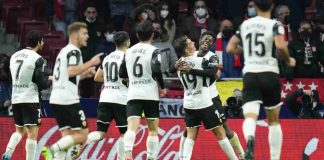Valencia esulta -foto LaPresse