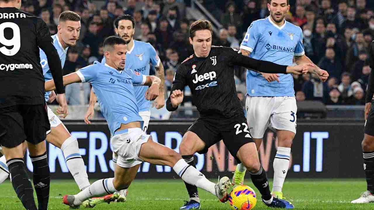 Chiesa vs Lazio - foto LaPresse