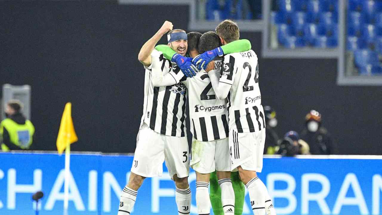 Juve esulta - foto LaPresse