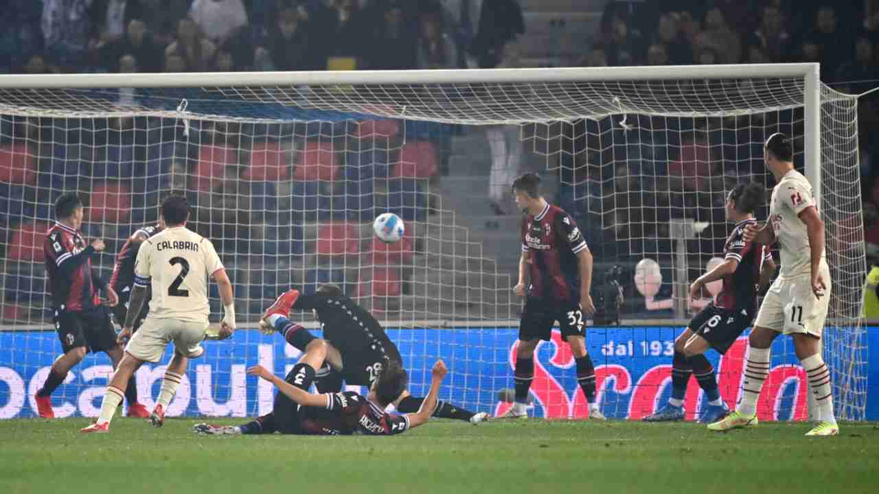 Gol Calabria - foto LaPresse