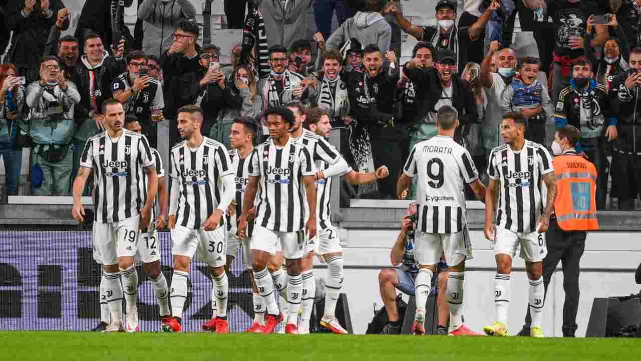 Juve esulta - foto LaPresse