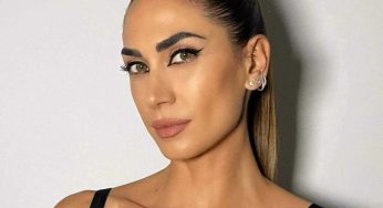 Melissa Satta, in versione “leopardata” è un incanto: fisico mozzafiato