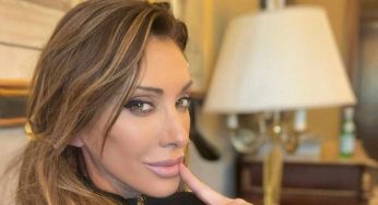 Sabrina Salerno, la scollatura esagerata mostra il reggiseno