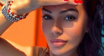 Erjona Sulejmani, un costume così fino non si era mai visto: bikini rovente