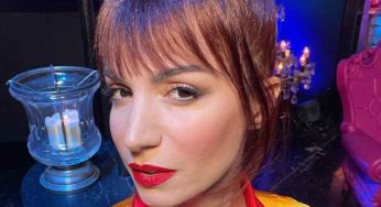 Andrea Delogu, bellezza spiazzante: vestito troppo aderente