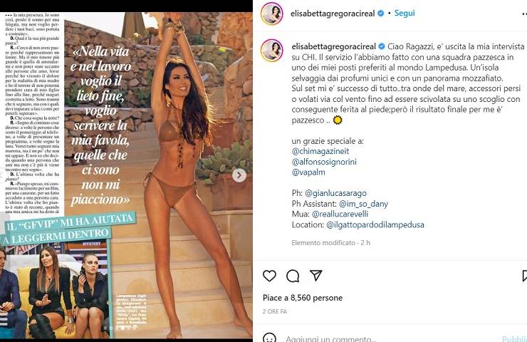 Elisabetta Gregoraci, bikini statuario in prima pagina - FOTO