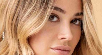 Diletta Leotta in compagnia con una minigonna esagerata