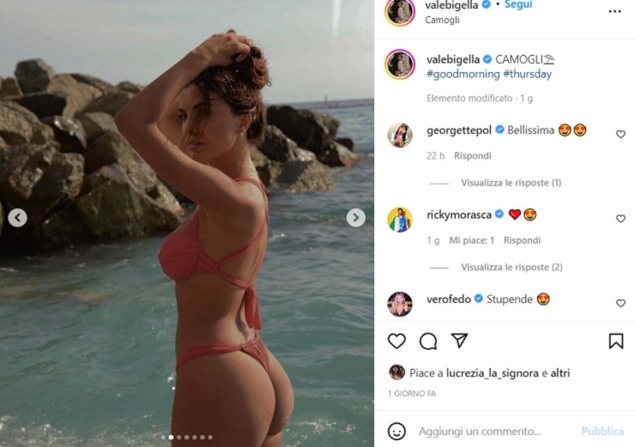 Valeria Bigella, il lato B è perfezione assoluta: perizoma rovente - FOTO