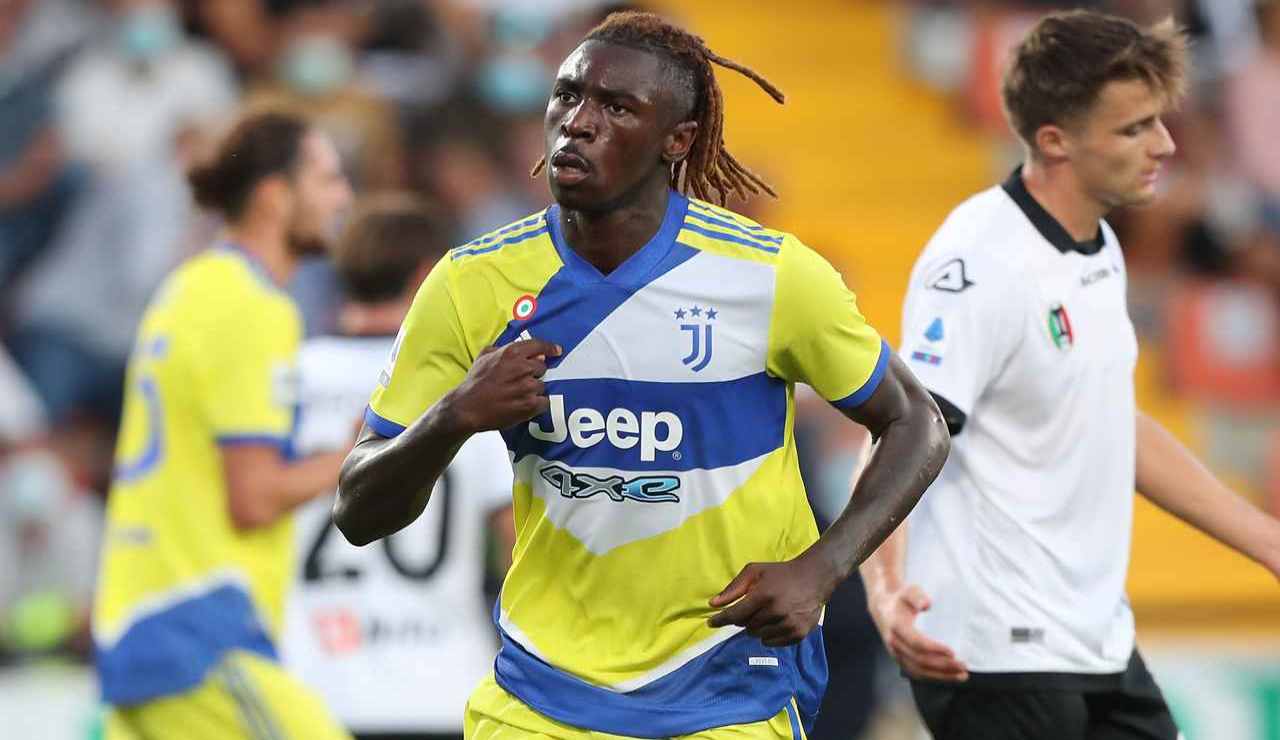 Moise Kean, attaccante della Juventus