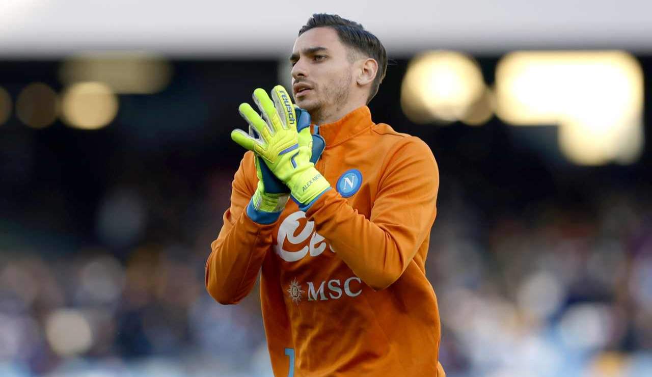 Alex Meret, portiere del Napoli