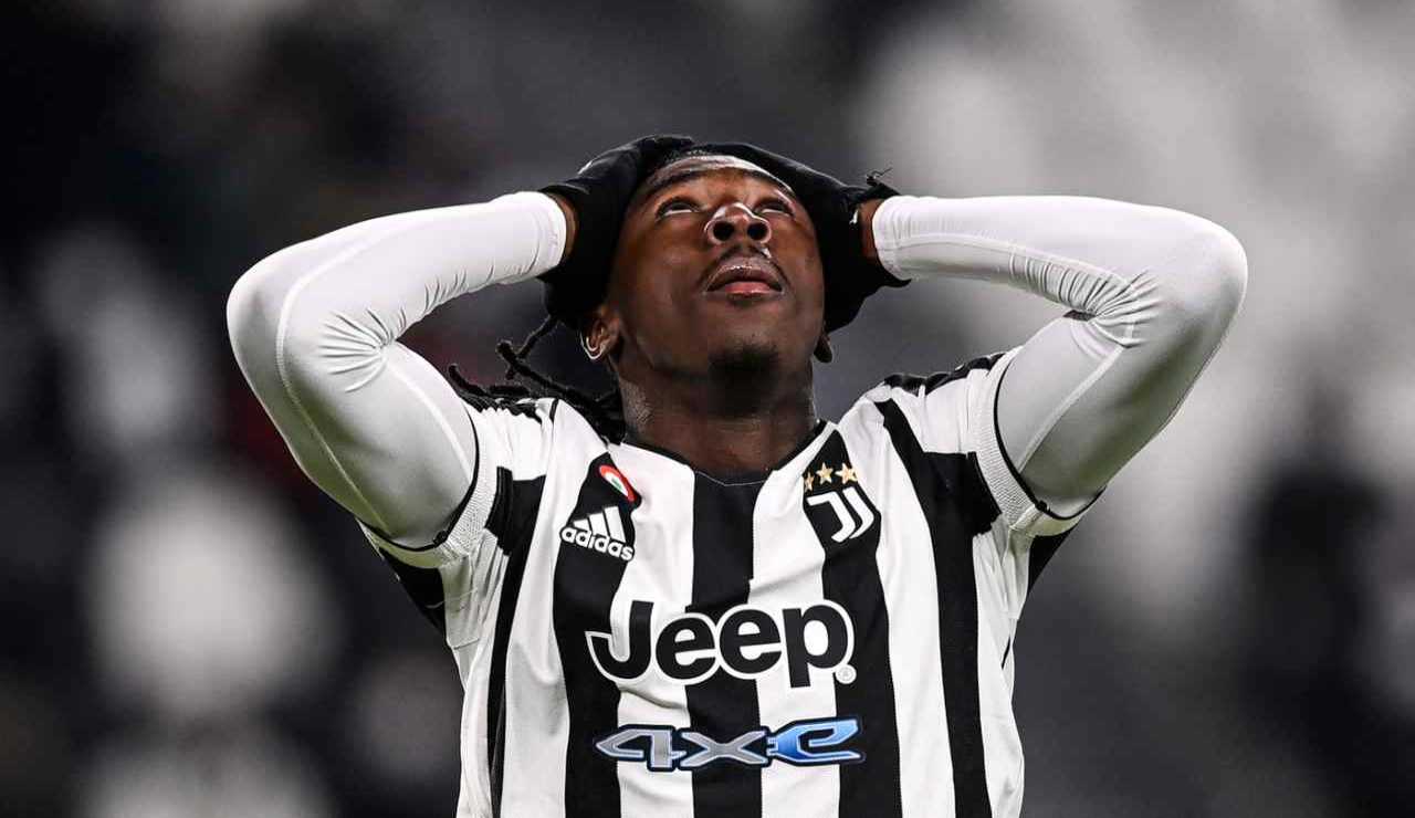 Moise Kean, attaccante della Juventus