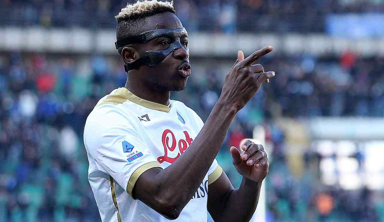 Victor Osimhen, attaccante del Napoli