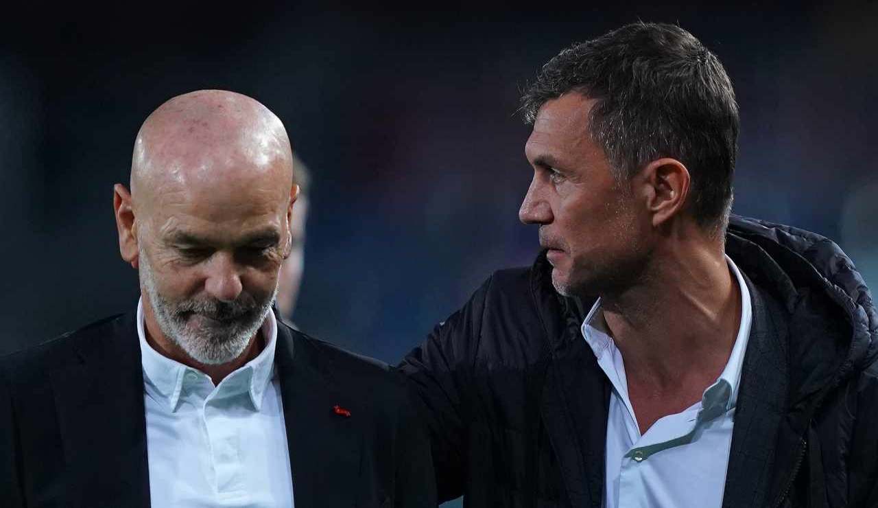 Pioli e Maldini