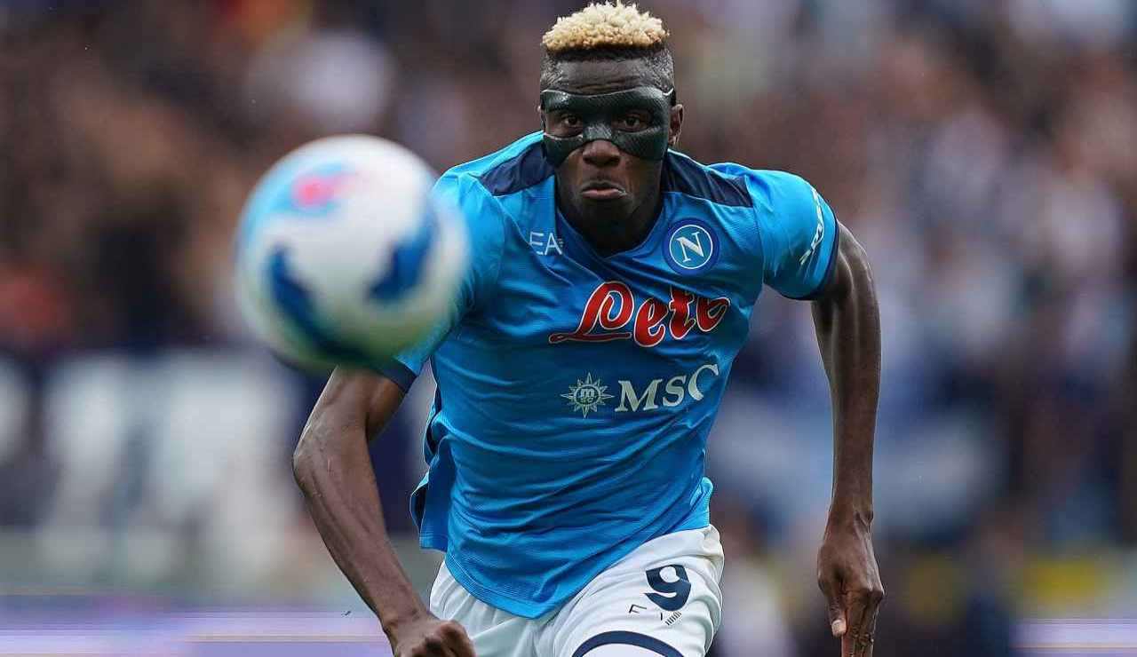 Victor Osimhen, attaccante del Napoli