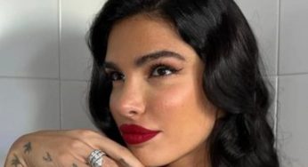 Jovana Djordjevic, intimo di pizzo trasparente: lato A in fuorigioco