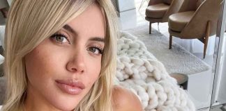 Wanda Nara, l'abito fa vedere tutto: scollatura sempre più incontenibile