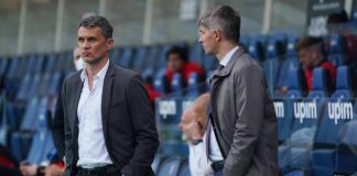 Maldini e Massara, dirigenti del Milan