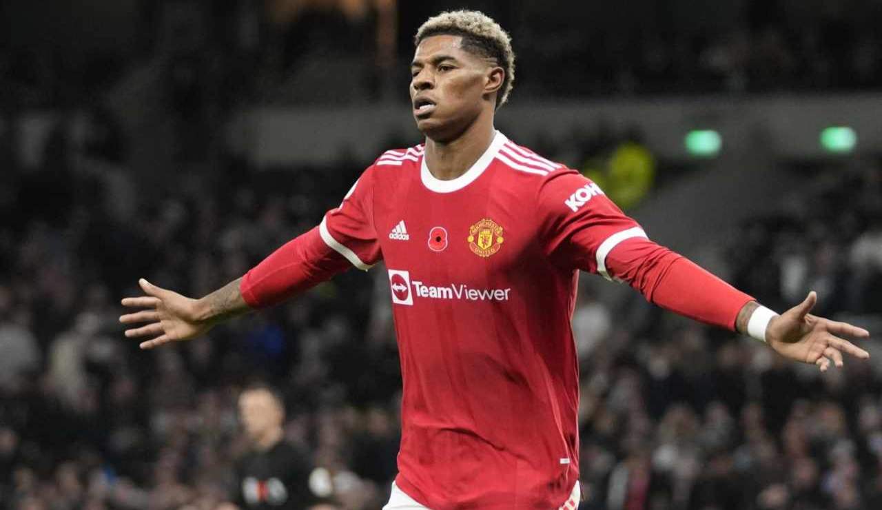 Marcus Rashford, attaccante del Manchester United