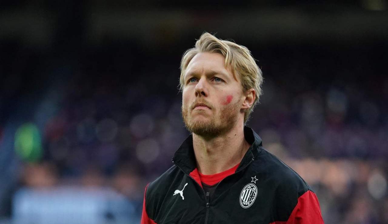 Simon Kjaer, difensore del Milan