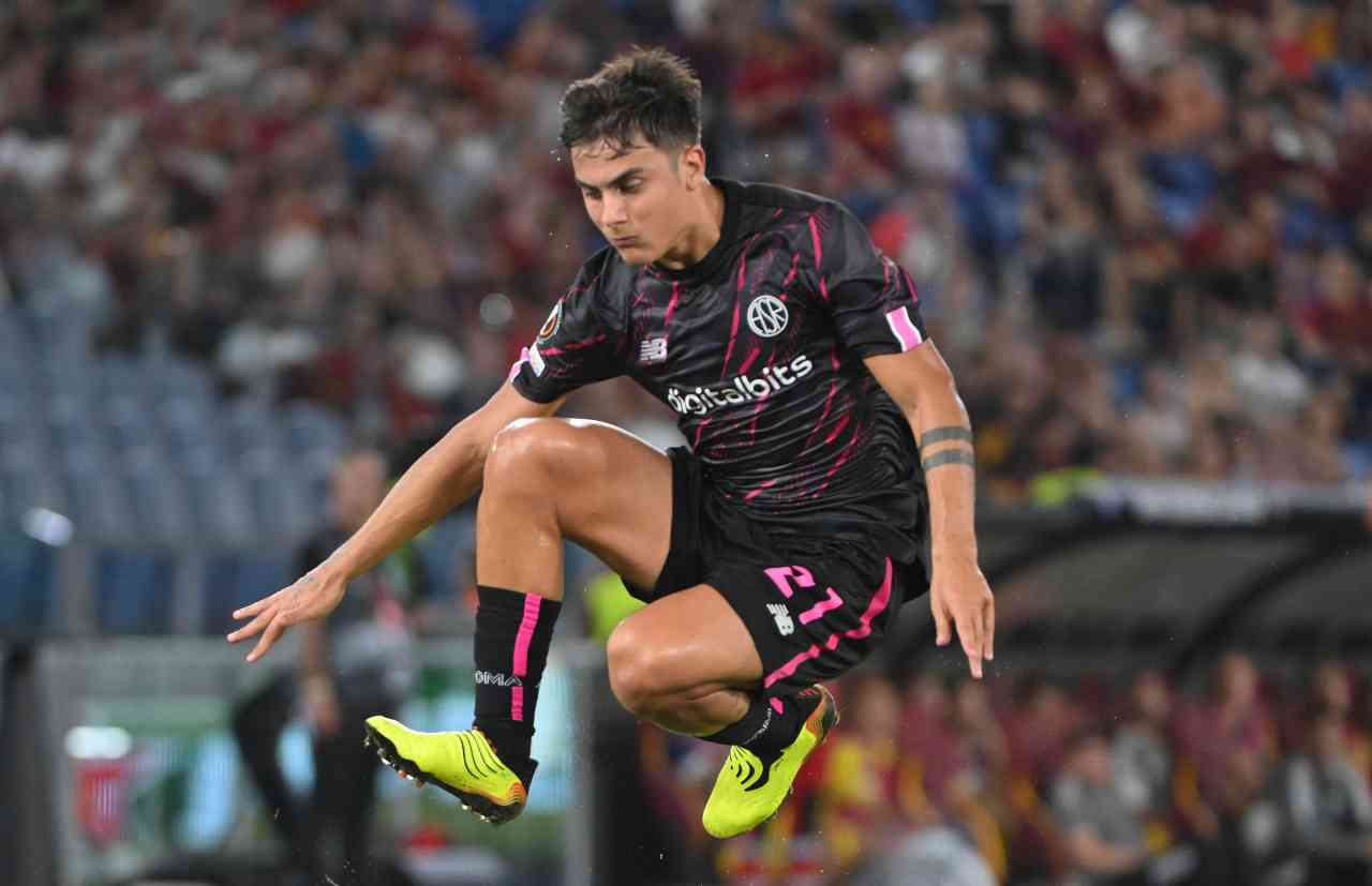 Dybala esulta (AnsaFoto)