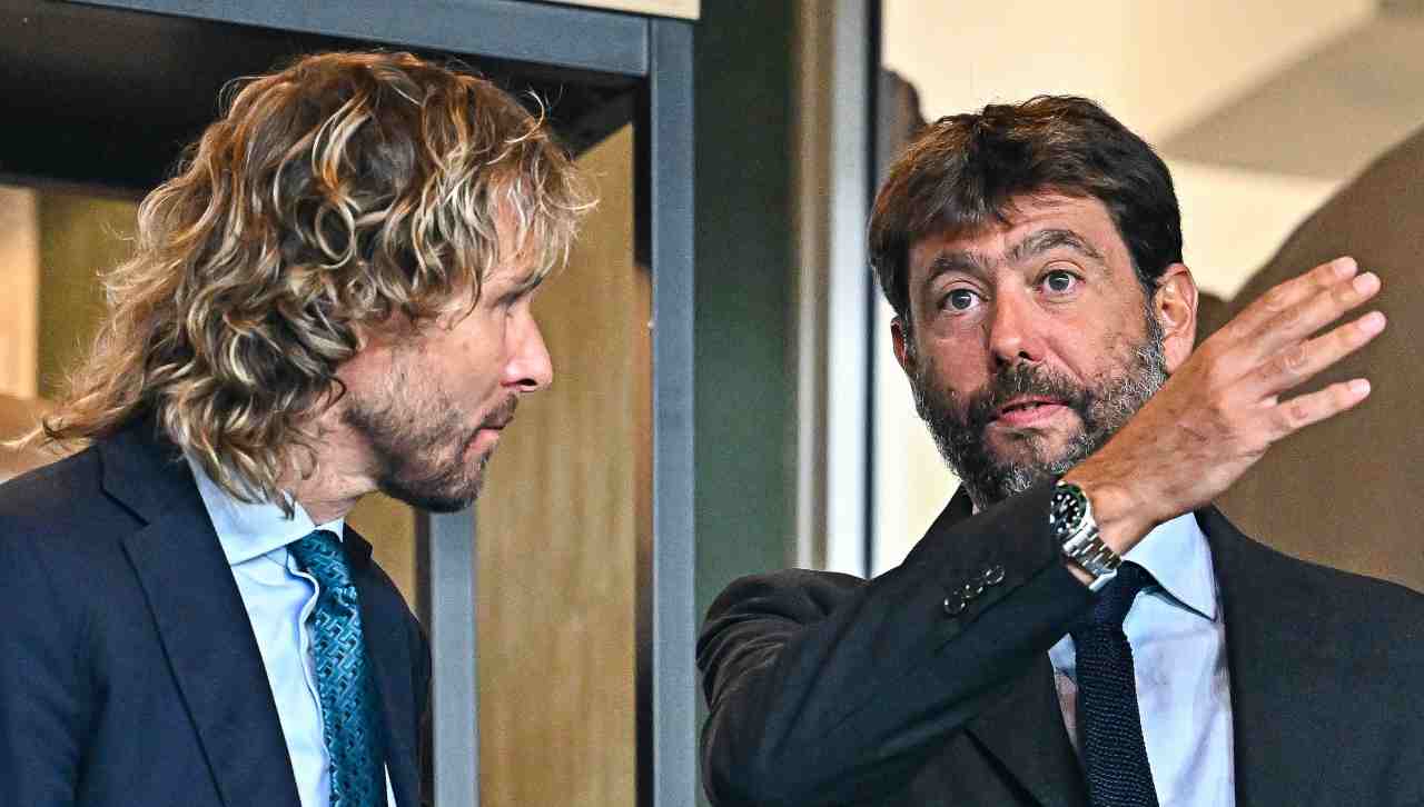 Nedved e Agnelli (Ansafoto)