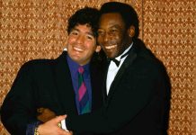 Maradona e Pelé (LaPresse)