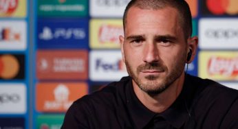Bonucci torna subito: addio immediato