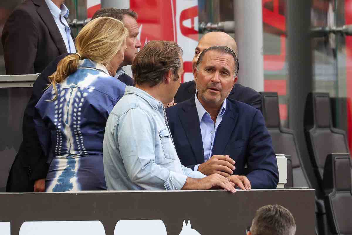 Gerry Cardinale in tribuna